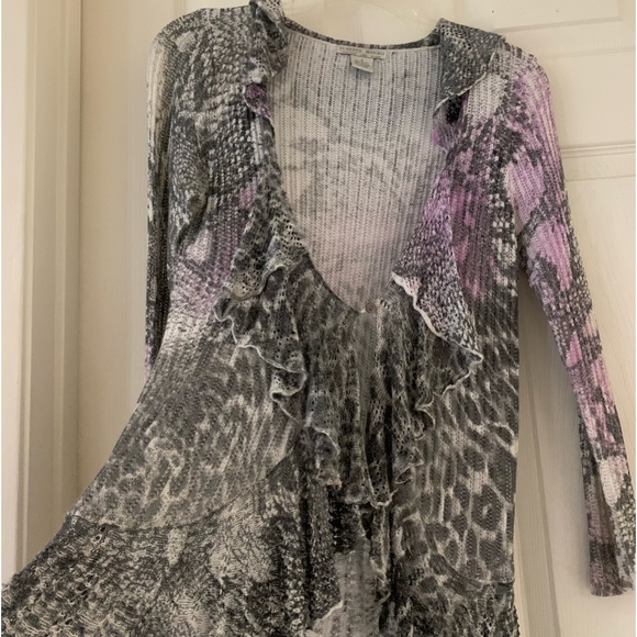 Alberto Makali Sweaters - Alberto Makali Sz. S Ruffled Cardigan